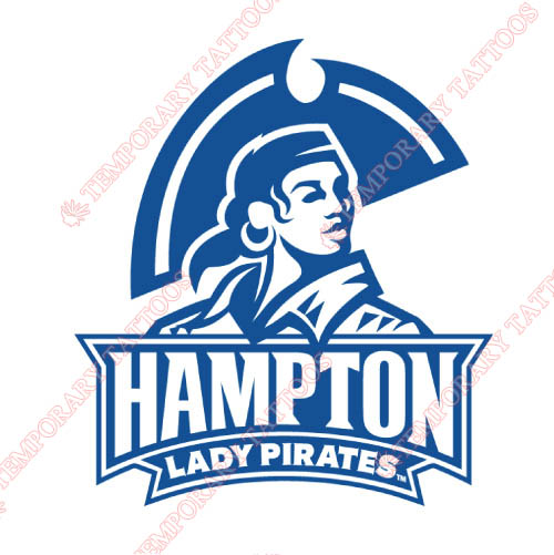 Hampton Pirates Customize Temporary Tattoos Stickers NO.4524